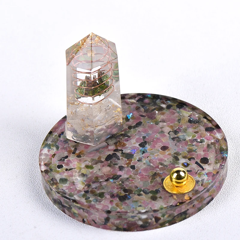Natural Crystal Gravel Make Orgonite Silicone Mould DIY Resin Decor Craft Jewelry Use Mold Reiki Chakra Home Decor Souvenir Gift 5