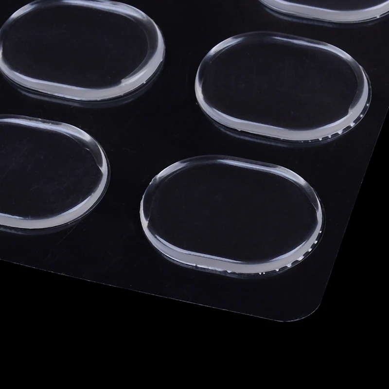 Ice Hockey Skate Anti Wear Ankle Anti Pain Patch 12pcs Silicone Ice Skate Shoe Pain Relief Patch Hockey Accessory