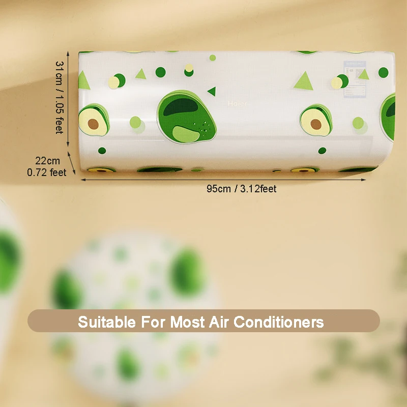 Waterproof Pedestal Floor Fan Sleeve Wall-mounted Air Conditioner Dust Cover, Reusable Fan Protective Cover, Home Storage Supply