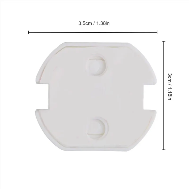 Socket Protection Electric Shock Hole Children Care Baby Safety Electrical Security Plastic Safe Lock Cove Outlet Cover 20 Pcs socket protection cover