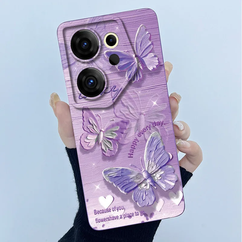 Cute Panda & Cats Silicone Soft Back Cover - Slim Anti-Scratch Protective Case