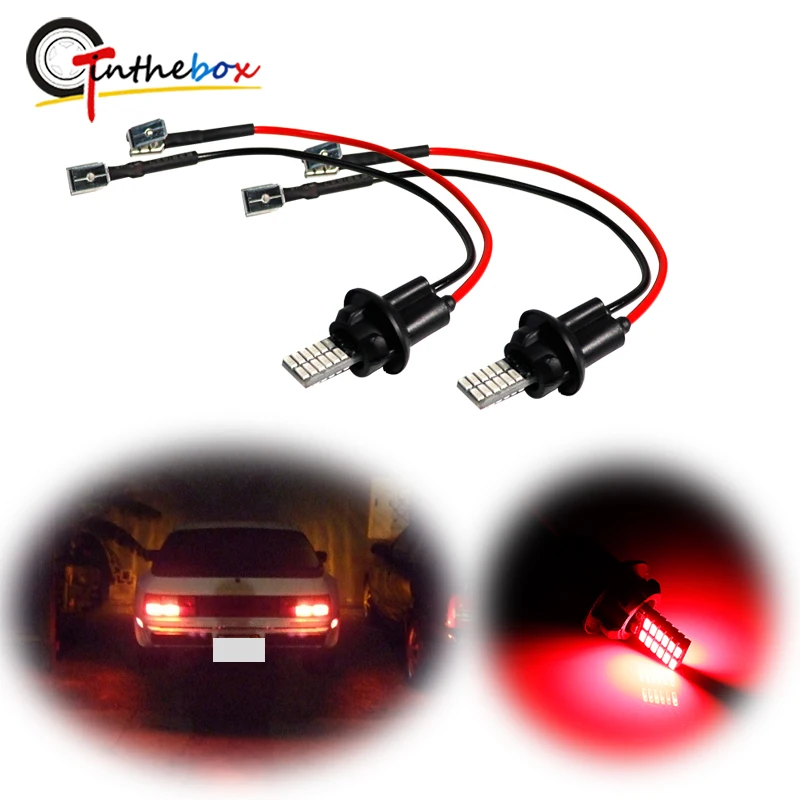 Gtinthebox Fanali Posteriori A Led Rosso Con Estensione Aggiuntiva Mod Per Porsche 1977-1988 924 E Porsche 1982 E 1991-944 Porsche 1986 E 1991-951