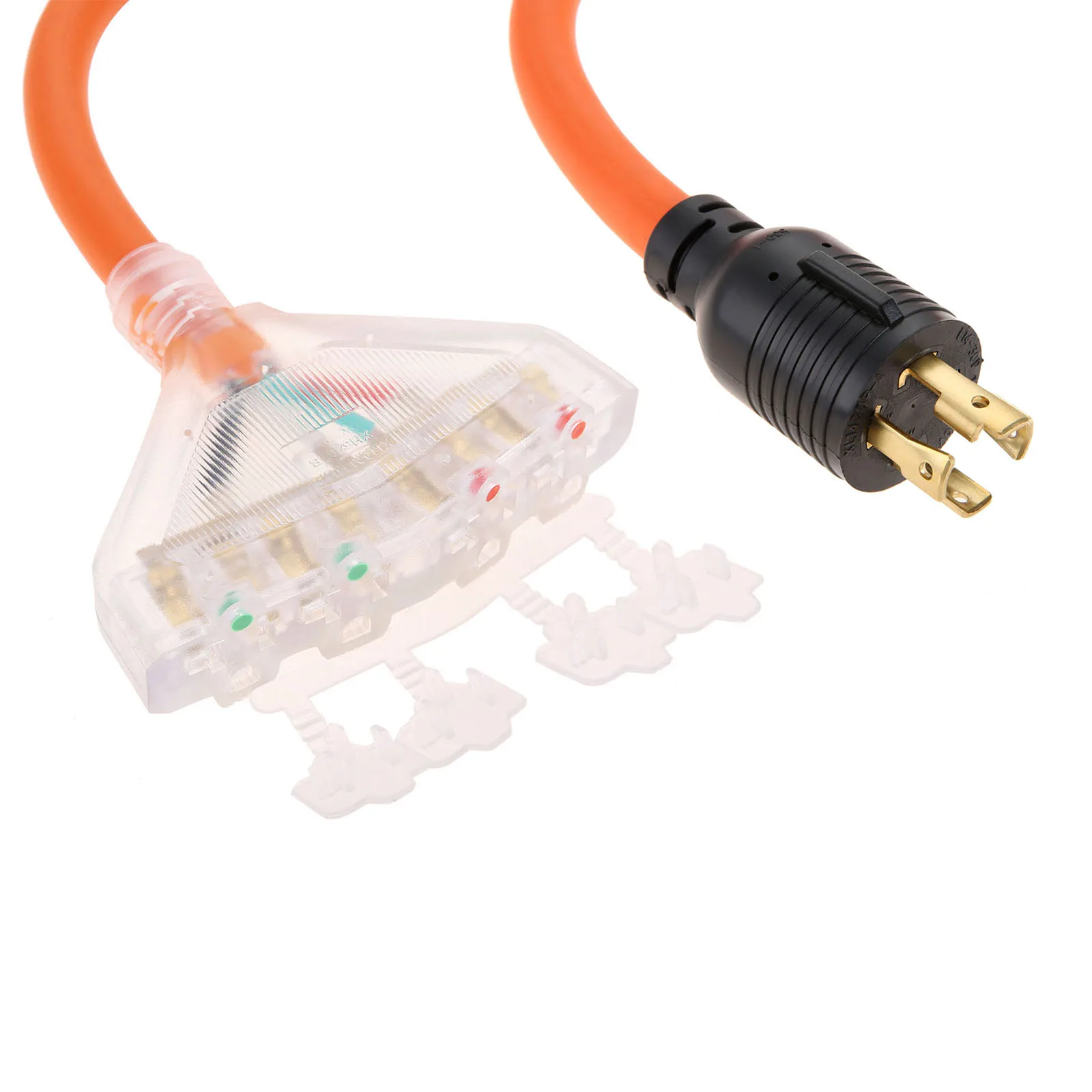 4 pinos 30amp para 15amp gerador adaptador 02