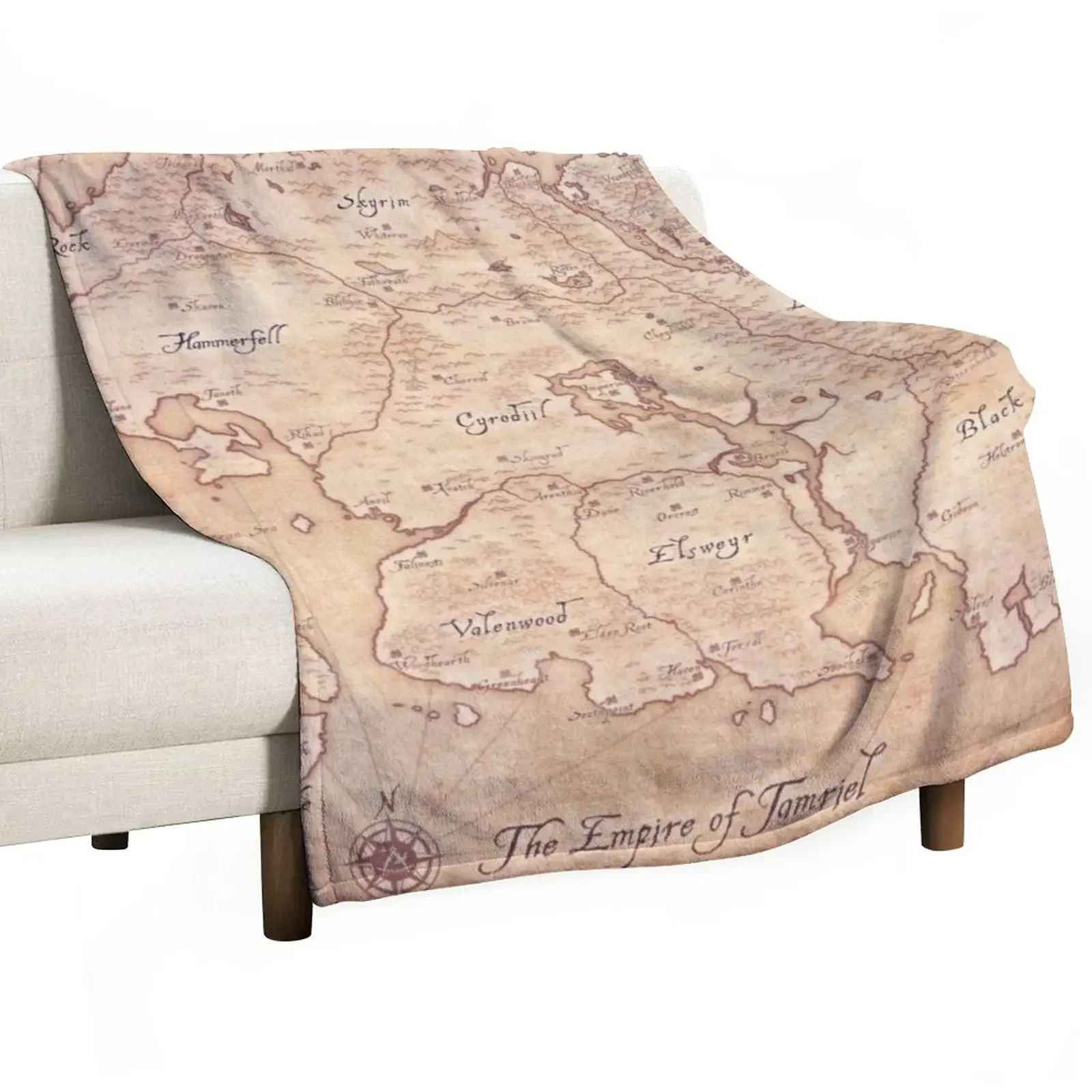 

Tamriel Throw Blanket For Sofa Thin Sofa Vintage Sofas Blankets