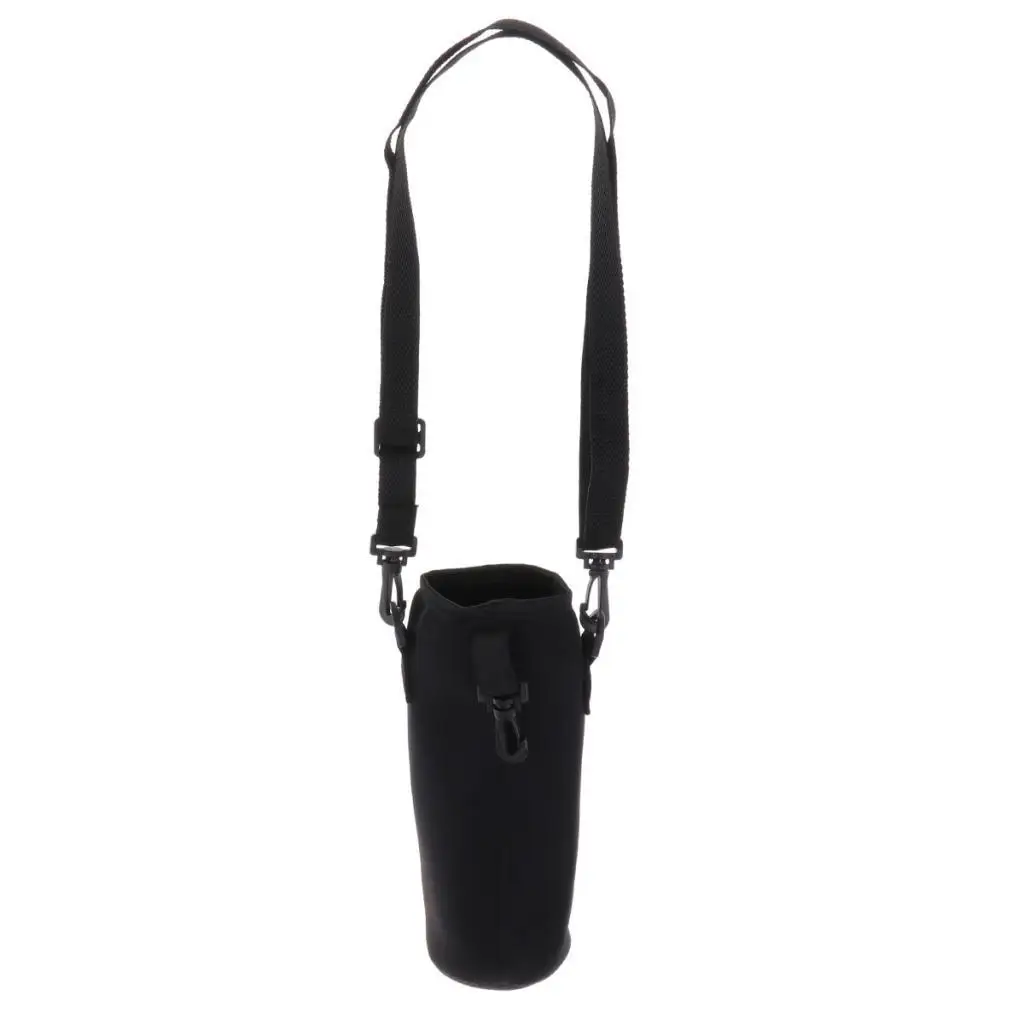 Water Bottle Carrier, Insulated Neoprene Water Bottle Holder Bag Case 1L with Adjustable Shoulder Strap 4