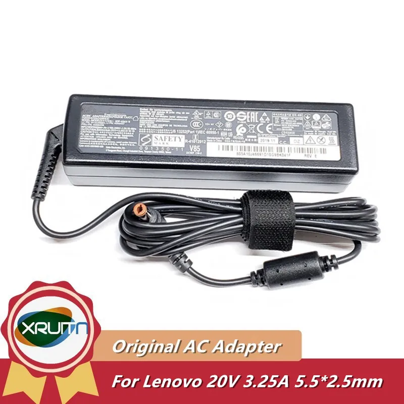 

PA-1650-52LB 360017 оригинальный блок питания 20V 3.25A 65W AC DC Для LENOVO CPA-A065 B460 B470 B560 B570 P500