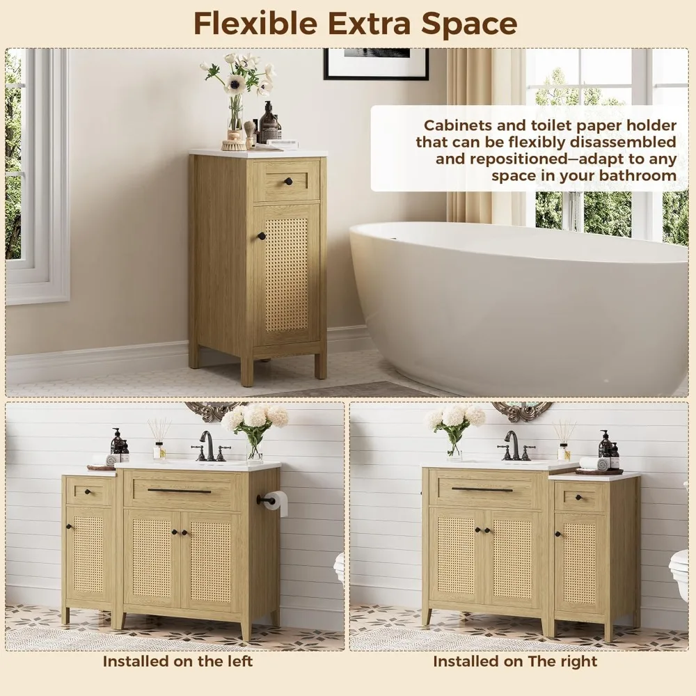 Bathroom Vanity with Storage 4
