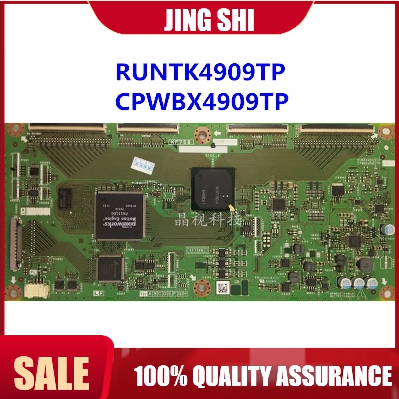 Placa Tcon Original para Sharp 4909tp Kf758 Runtk4909tp Cpwbx4909tp Xf758wj