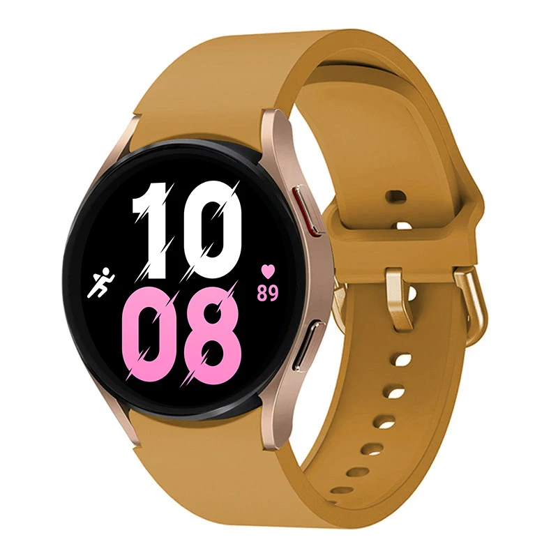 Premium Silicone Strap for Smartwatch - No Gap Design