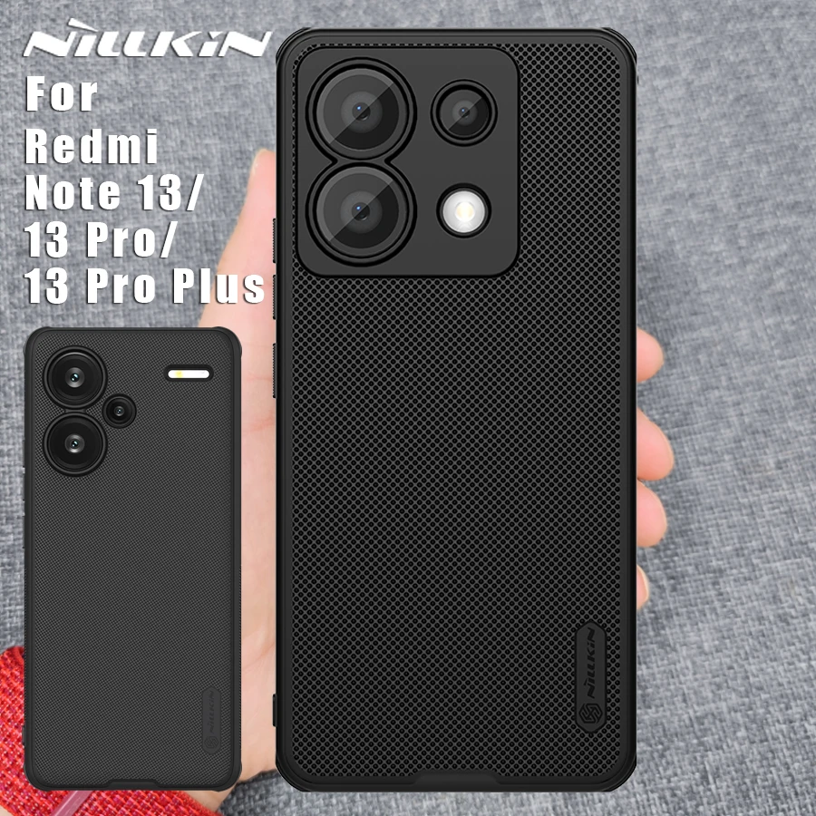

Чехлы для телефонов Nillkin для Xiaomi Redmi Note 13 Note13 Pro Plus 5g, матовый чехол для Pro 360 Pc, бампер из ТПУ, матовый чехол из ТПУ на заднюю панель
