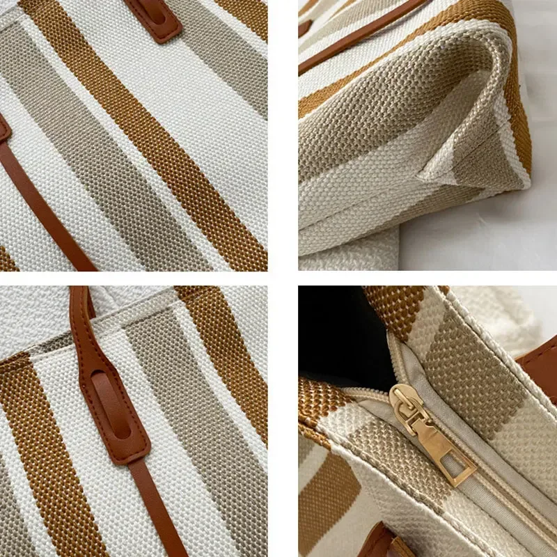 Рисунок 3 - Сумка-тоут женская тканевая в полоску