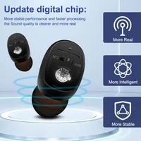 Invisible Hearing Aid Rechargeable Hearing Aids Wireless Sound Amplifier For Elderly With Charger Box High Power Ear Care Aid 2