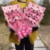 Cartoon Anime Stitch Plush Doll Toy Stuffed Animals Bouquet Gift Box Valentine's Day Christmas Graduation Birthday Gifts 3