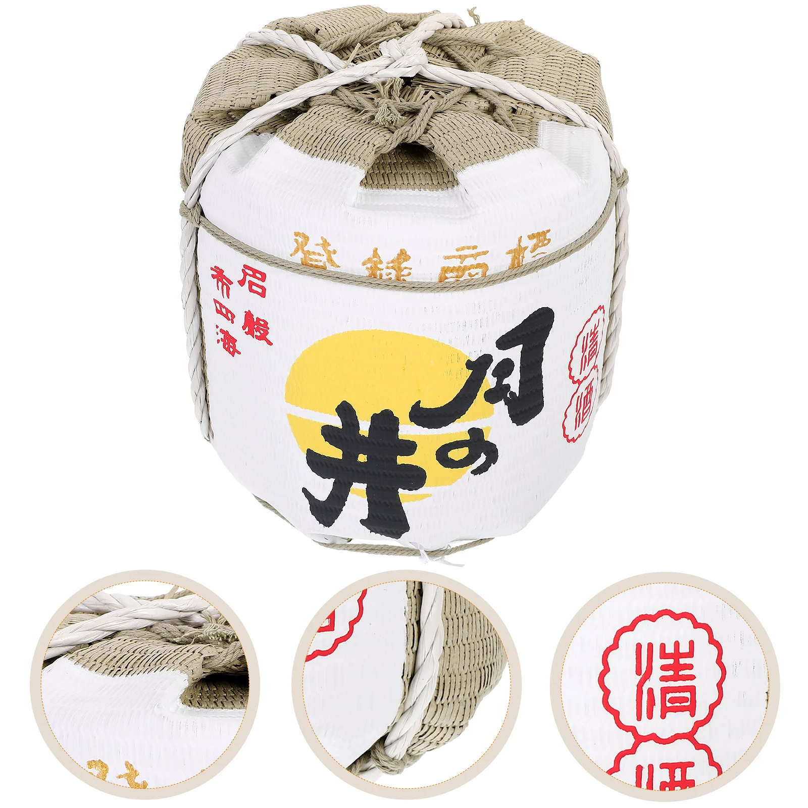 

Japanese Style Imitated Wine Barrel Sushi Restaurant Foams Barrel Foams Barrel Restaurant Decor Bistro Restaurant Decoration