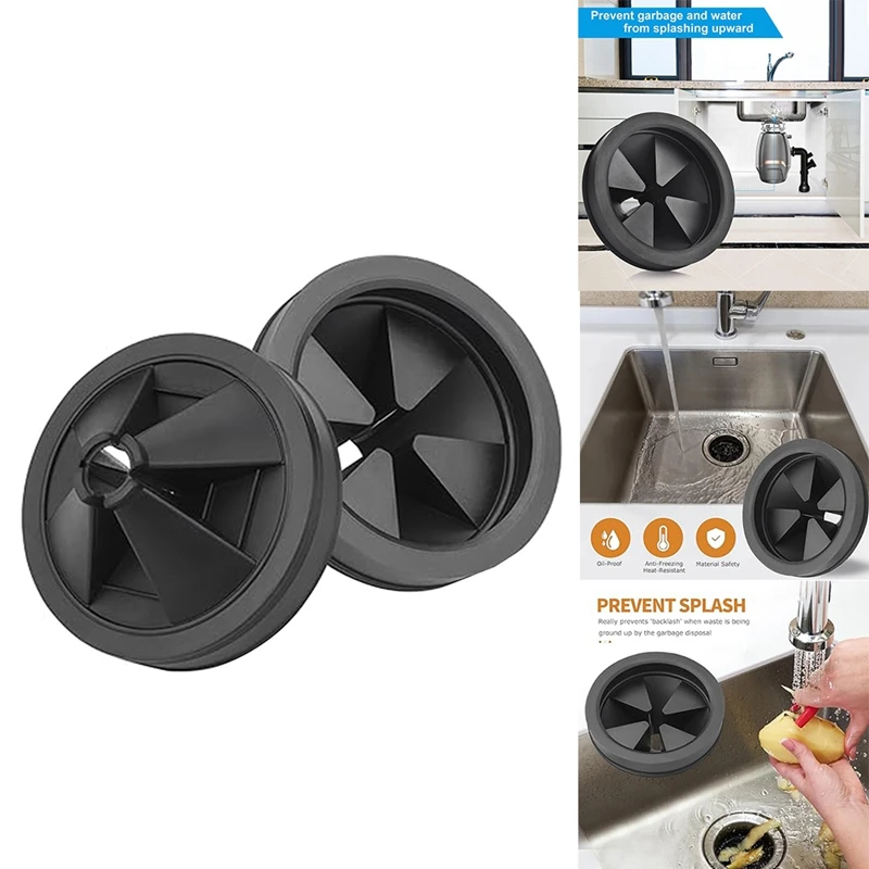 

Sink Backsplash Garbage Disposal Splash Guard Food Waste Disposer Splash Guard Collar Replacement Silent Cover