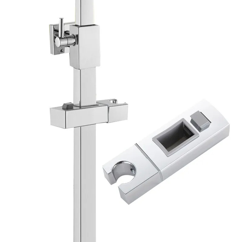 

Adjustable Shower Rail Head Slider Support Base Sprayer Handheld Holder ABS Replacement Sturdy Bathroom Shower Mounting Brackets