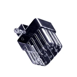 Transparent Aquarium Plant Hanging Basket and Planter Holder (As shown)