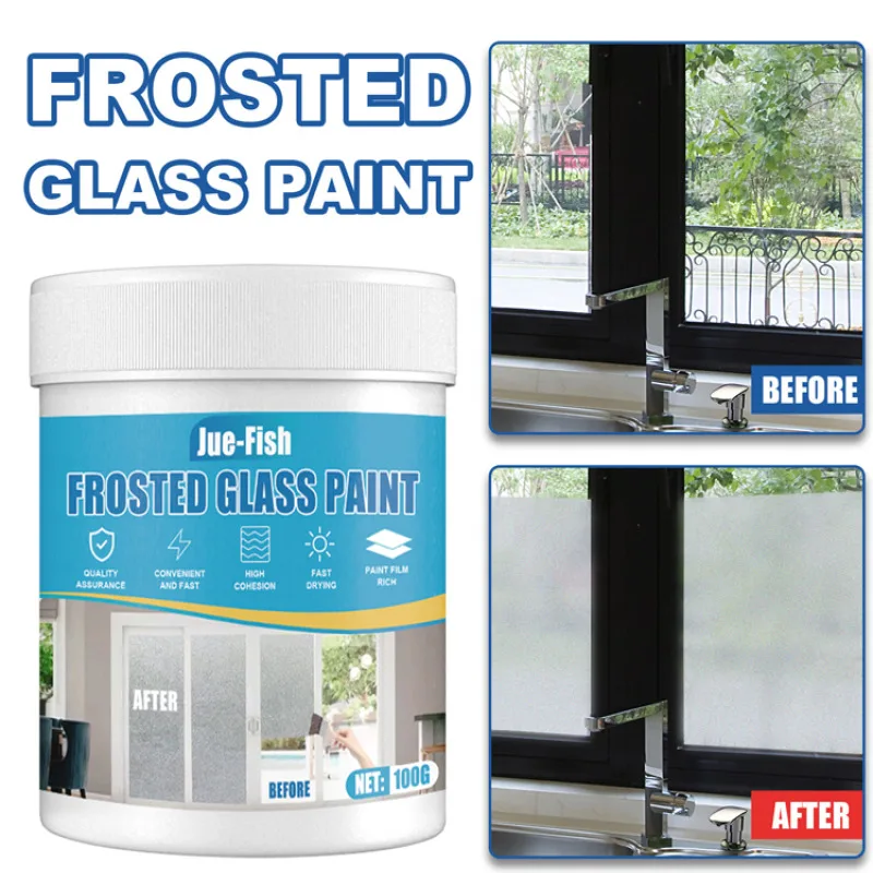 

Frosted glass paint door and window shading frosted glass paint matte hazy frosted glass paint