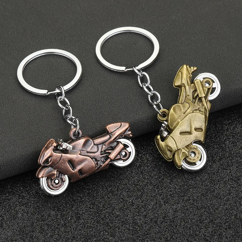 Moda Uomo Cool Moto Ciondolo Portachiavi In Lega Portachiavi Auto Portachiavi Regalo