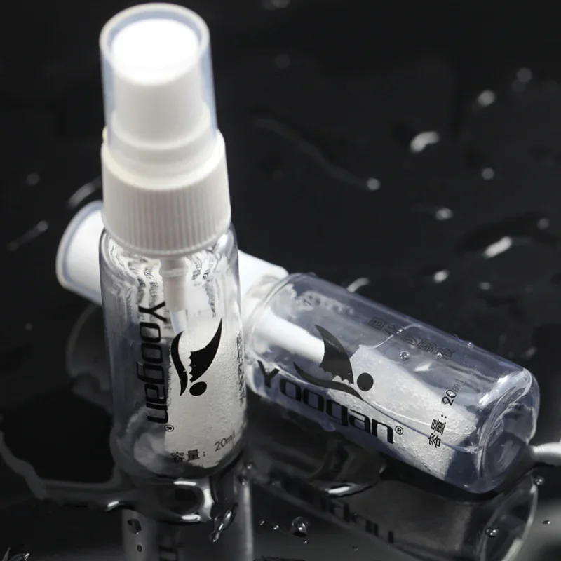 1/2Pcs Swimming Goggle Anti-Fog Spray Sprayer 20ml Solid Antifogging Liquid Mist Eliminator Glasses Diving Goggles Lens Cleaner 6