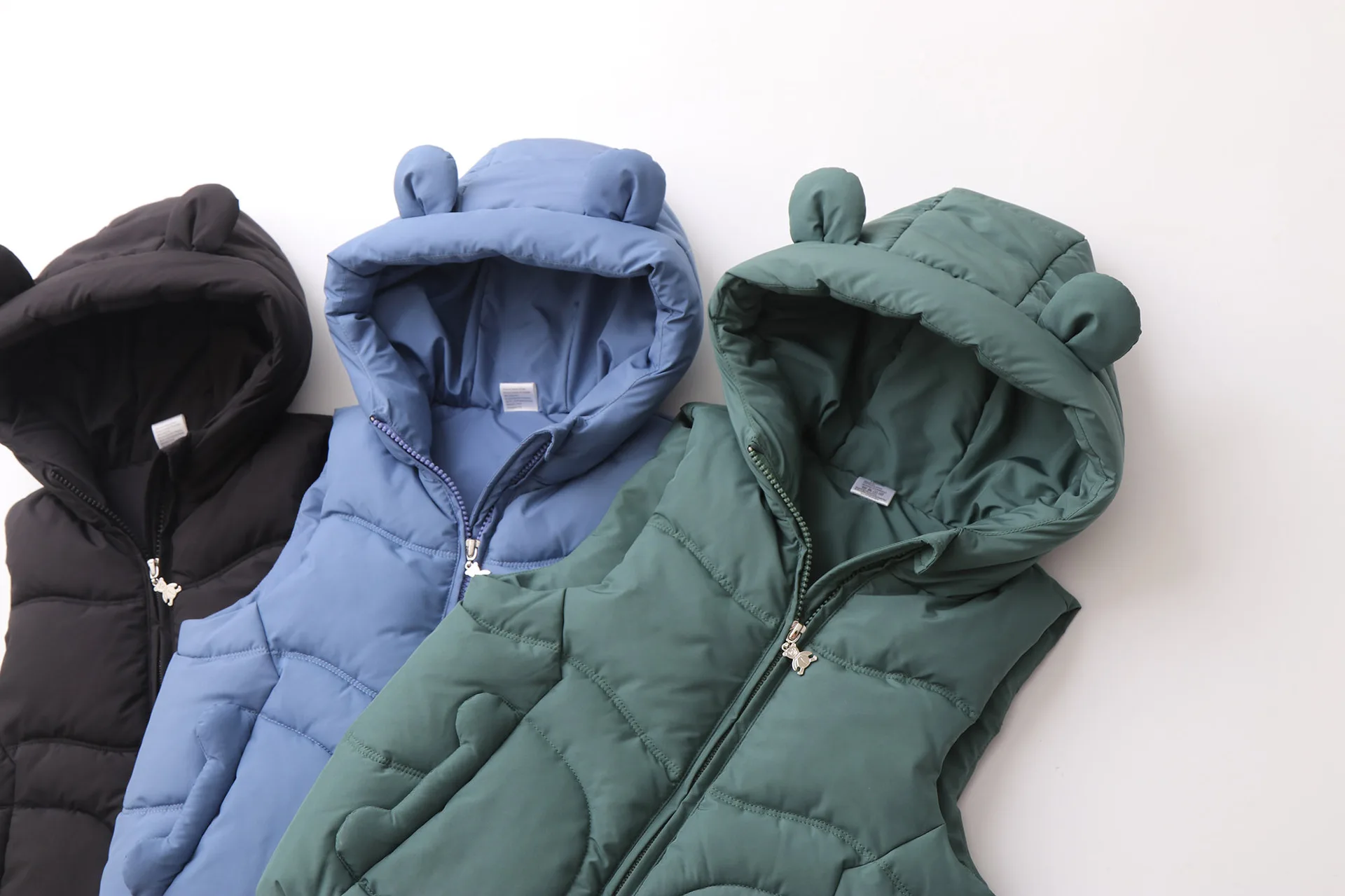 Thicken Lining Kids Waistcoat Windybreaker Jacket