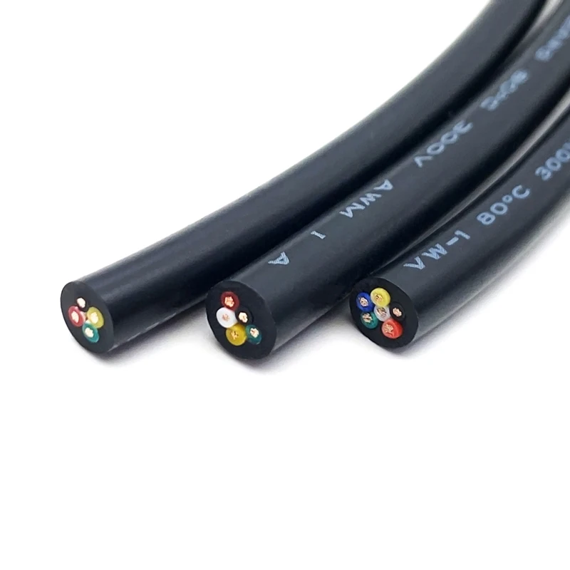 Durable UL2464 Sheathed 24AWG Multi-Core Audio & USB Extension Cable