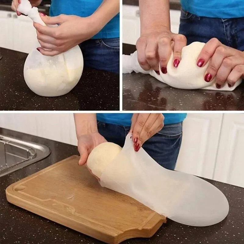 Dough Kneading Bag Food Grade Silicone for Bread Pastry Pizza