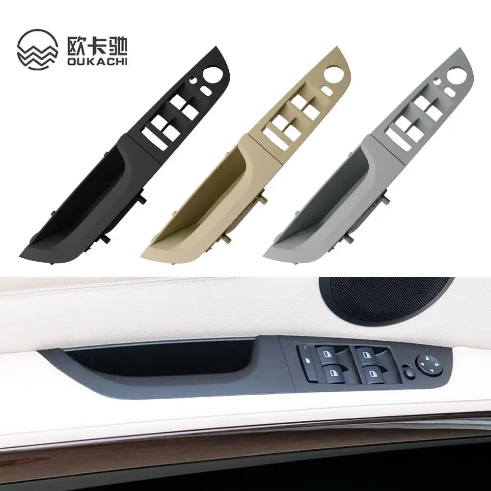 

LHD Front Left Driver Door Armrest Cover Panel Trim Pull Handle For BMW 3 Series E90 E91 316 318 320 325 328i