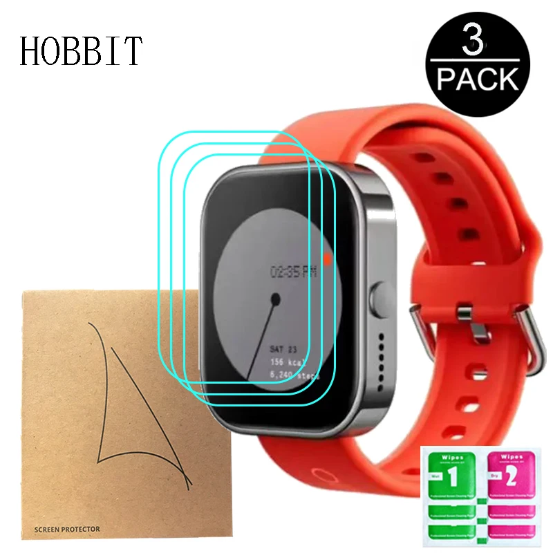 

3pcs HD Clear TPU Hydraulic Film For CMF Watch Pro SmartWatch Protective Film Water-proof Watch Screen Protector Cover not glass