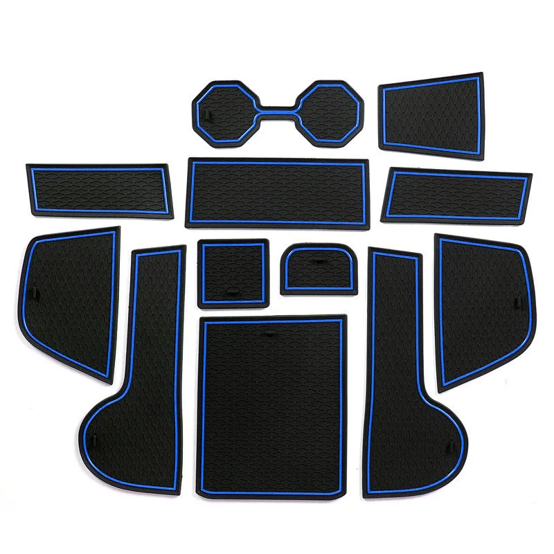 

Anti-Slip Gate Slot Mat For VW Volkswagen POLO 2018 - 2022 Non-Slip Door Groove Pad Rubber Coaster Auto Interior Accessories