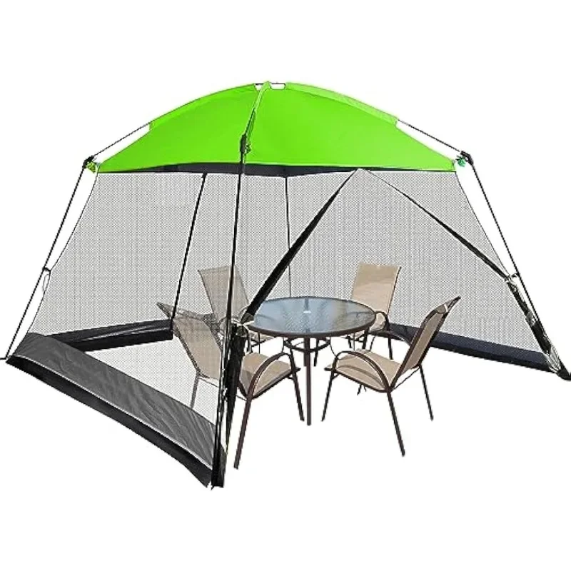 

CAMPMORE Screen House Tent 10 x 10 Ft，Mesh Screen Room Canopy Sun Shelter for Backyard Camping Outdoor Kitchen