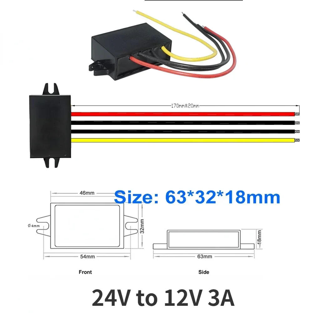 24V to 12V 3A