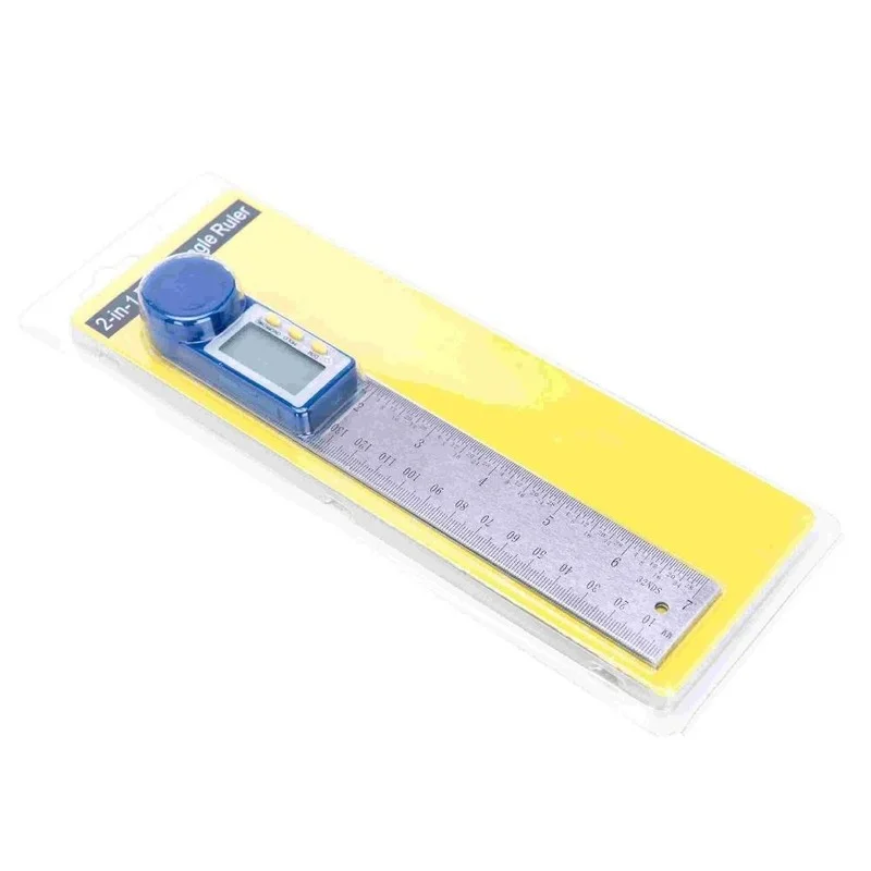 200mm 7인치 디지털 금속 각도기 360도 고정밀 목공용 각도 측정기
