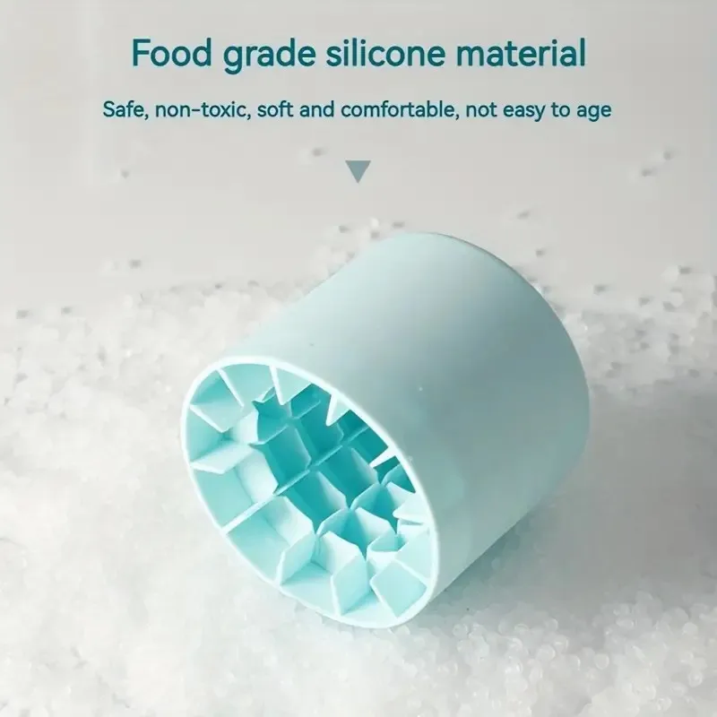 1pc Make Perfectly-Shaped Ice Cubes With Easy-Release Silicone Ice Cube Mold Holds Up To 60 Cubes ice cube mold