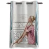 Beautiful Woman Luxury Curtains Living Room Bedroom Window Curtain Valance Curtains For Kitchen Home Decor 2