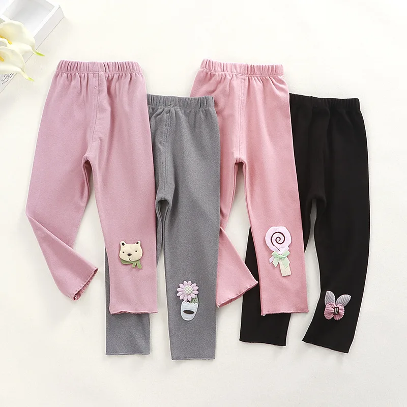 

Girls Leggings Cotton Children's Leggings Warm Elastic Skinny Pants Casual Kids Clothing Cartoon Legging Autumn Winter