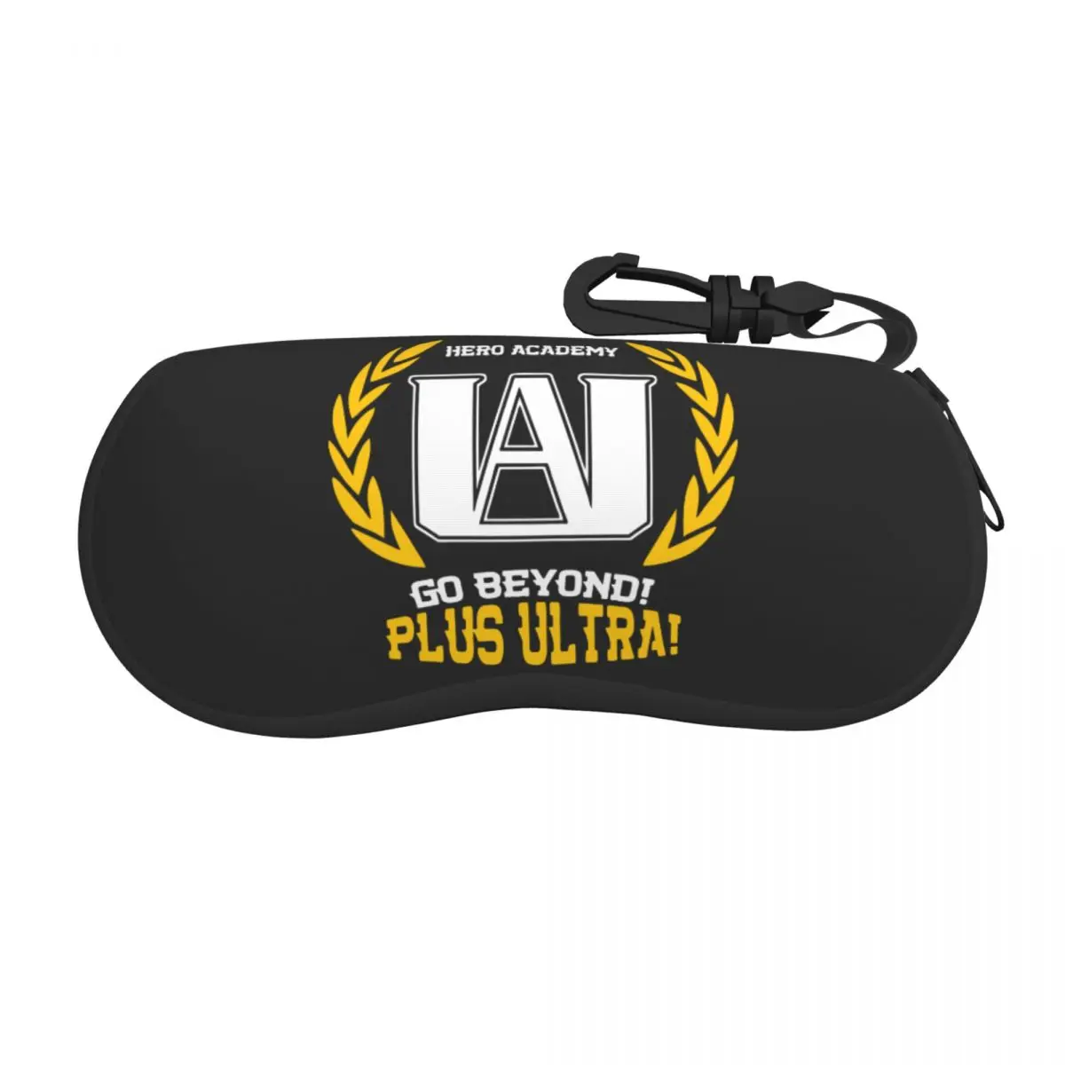 

UA Academy My Hero Academia Glasses Case Fashion Zipper Reading Box Ultra Eyewear Container