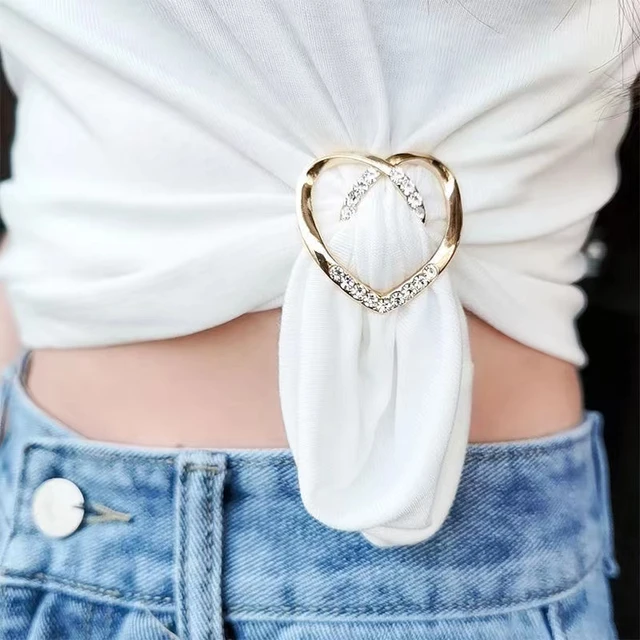 Clear Scarf Ring