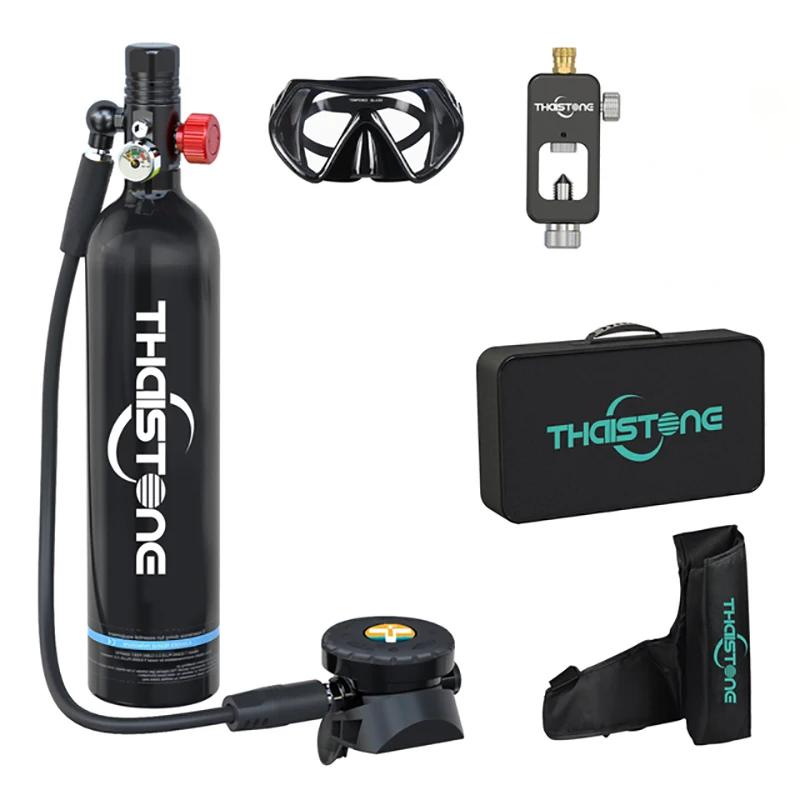 Scuba Diving Tank 1L Portable Lung Underwater Professional Diving