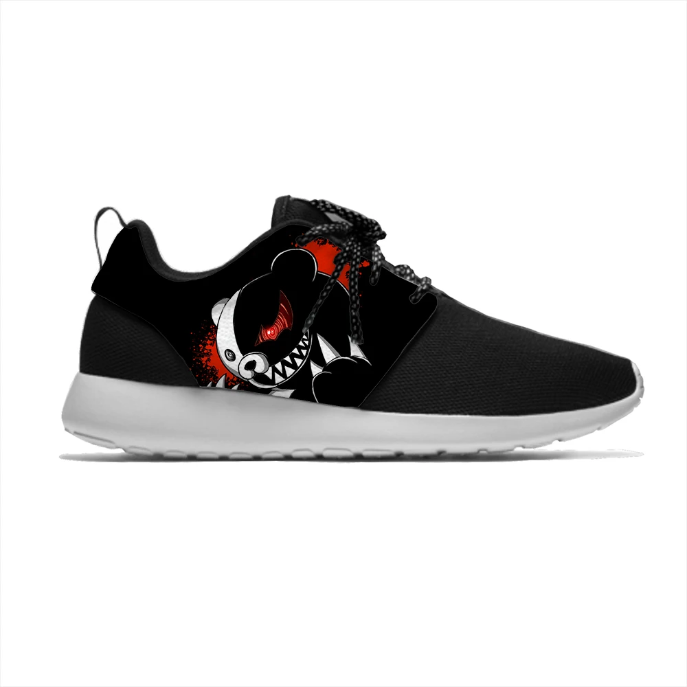 

Anime Manga Cartoon Game DanganRonpa Monokuma Cool Sport Running Shoes Casual Breathable Lightweight 3D Print Men Women Sneakers