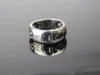 Memento Mori Skull Men's Biker Ring, Antique Stainless Steel Till Death Rings Wrapped Text for Men 1