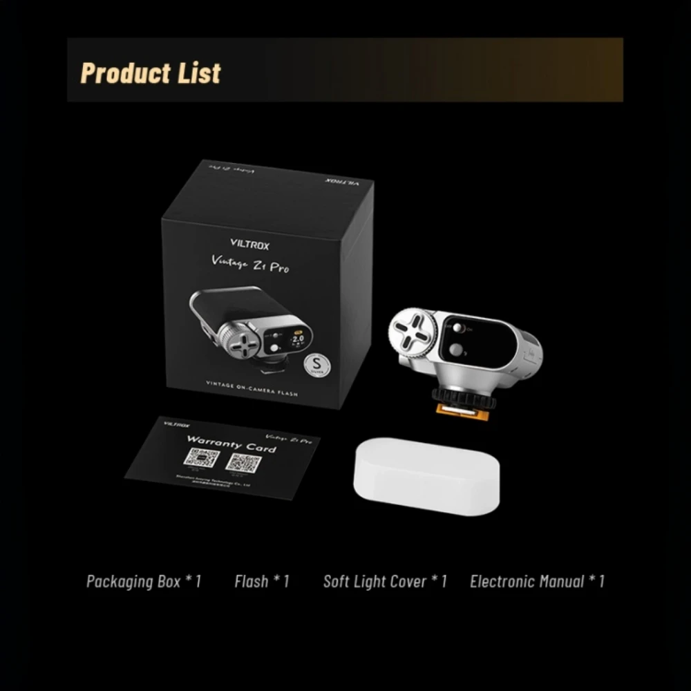Viltrox 빈티지 Z1 Pro 레트로 TTL 미니 플래시, 1/8000s HSS, 24Ws GN12 스피드라이트, /후지/캐논/니콘 카메라 호환