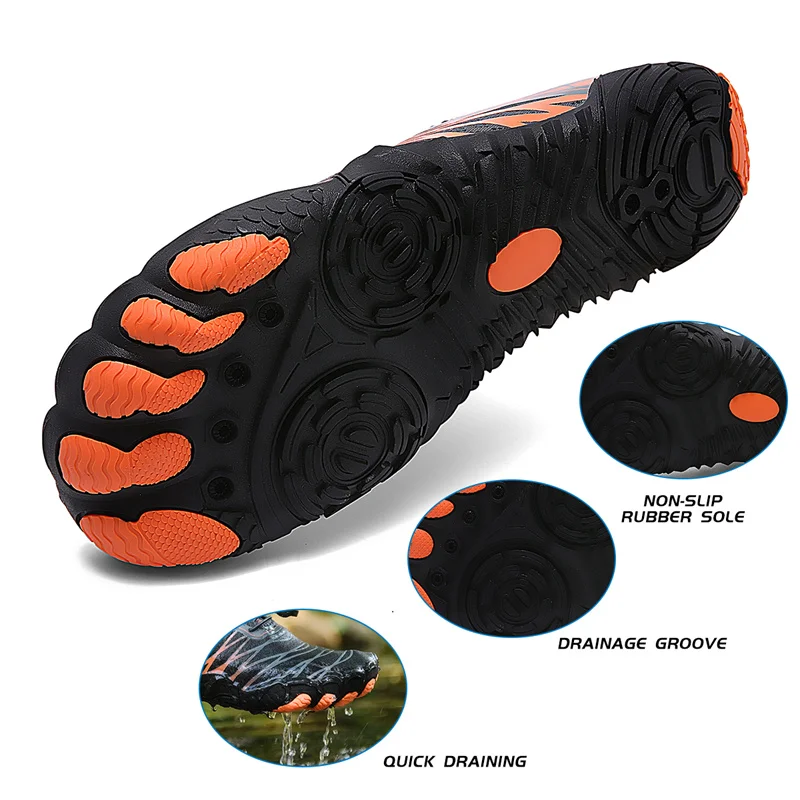 Summer Women Men Aqua Shoes Sea Barefoot Shoes Outdoor Beach Swimming Quick-Drying Water Big Large Size Aquashoes