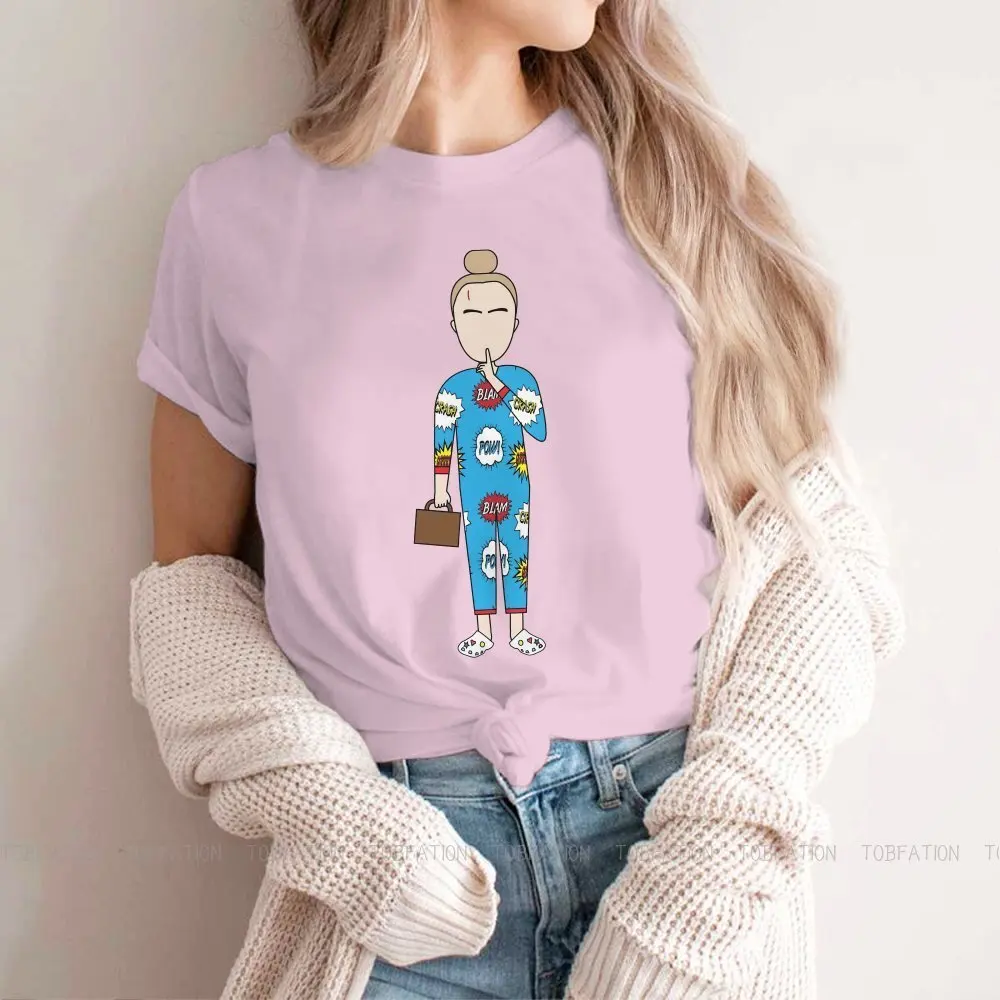 

Villanelle in PJ's Simple Cartoon TShirt for Girl Killing Eve Top Quality New Design Graphic T Shirt Short Sleeve 4XL Hot Sale