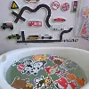 Baby Toy Animal Bath Toys for Kids Soft EVA Paste Bathroom Toys Animal Cognitive Floating Water Toys for Boys Girls 2 to 4 Years 2