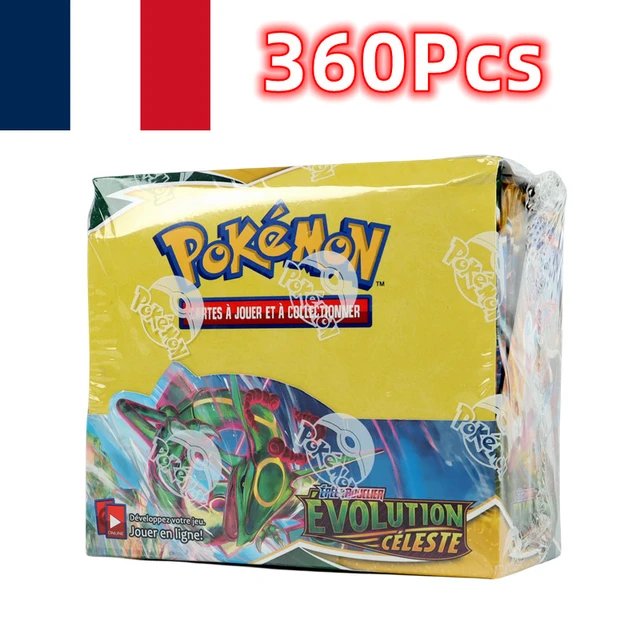 French Version 360Pcs/Box Pokémon cards TCG: Sword & Shield Evolving Skies  Booster Box Pokemon Cards 36 Pack Box - AliExpress