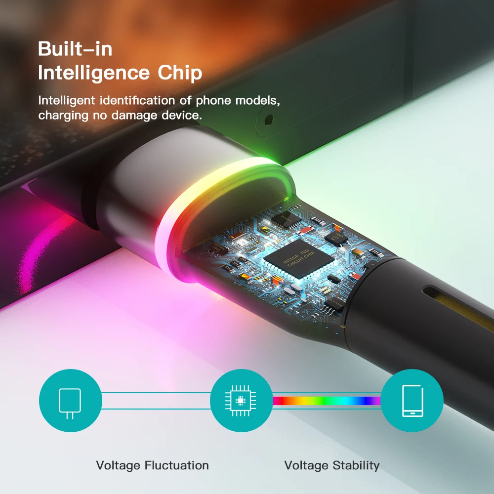 USB Type C Cable 3A Fast Charger For Xiaomi Huawei Redmi Mate Samsung