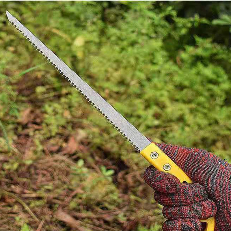 2pc Mini Hand Saw Woodworking Saw With Wooden Handle Garden Fruit Tree Pruning Modeling Trimming Cutting