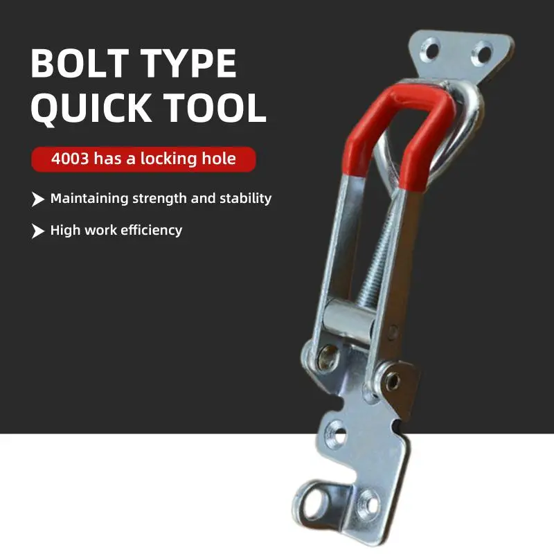 Adjustable Toggle Latches Clamp 4001/4002/4003 Holding Capacity Horizontal Type For Hand Tool For Welding Repairing Connect
