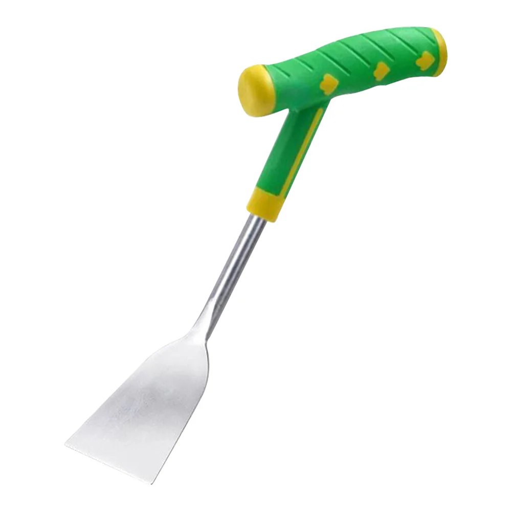 Agricultural Flower Shovel Stainless Steel with Plastic Handle Garden Trowel for Digging Planting Flower Vegetable Beekeeping